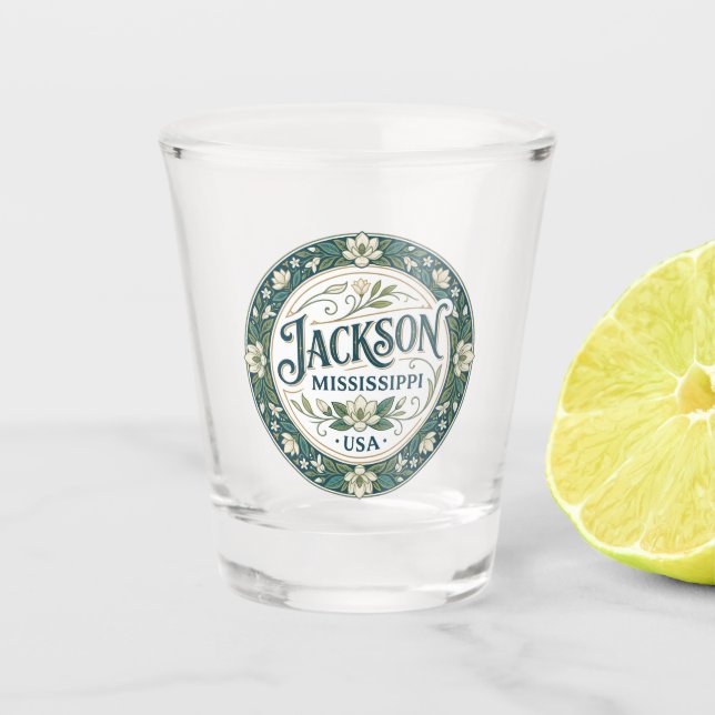 Verre A Shot Jackson USA (Devant)