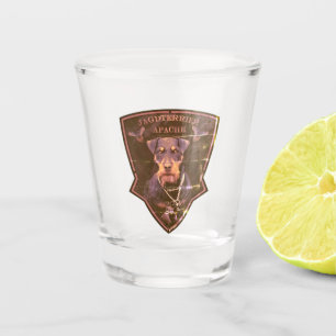Verre A Shot Jagdterrier, Coeur courageux