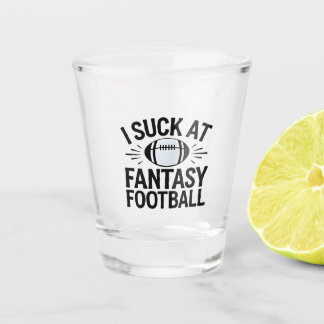 Verre A Shot J'ai la chance à l'Imaginaire Football Sport Amate