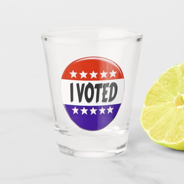 Verre A Shot J'ai voté (Devant)