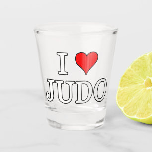 Verre A Shot J'aime le judo