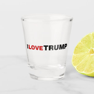 Verre A Shot J'aime Trump