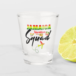Verre A Shot Jamaïque Vacation Squad Group Correspondance Regga