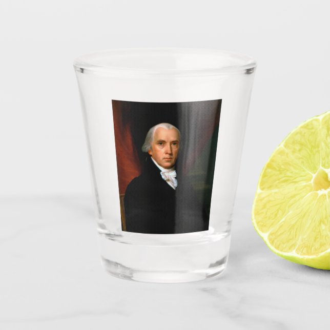 Verre A Shot James Madison le 4ème président : Amérique colonia (Devant)