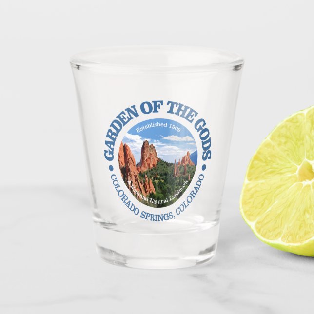 Verre A Shot Jardin des Dieux (Devant)