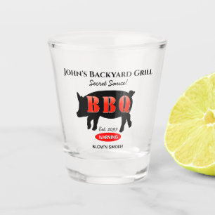 Verre A Shot Jardin Grill Master Grill BBQ
