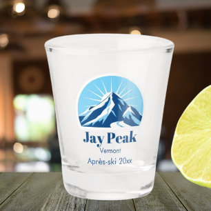 Verre A Shot Jay Peak Vermont USA après-ski souvenir