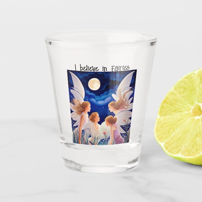 Verre A Shot Je crois aux fées (Devant)