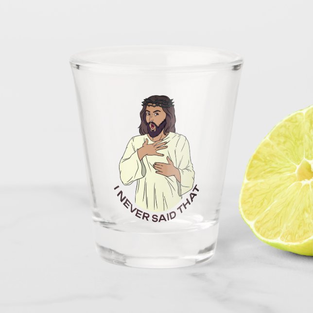 Verre A Shot Je n'ai jamais dit ça (Devant)