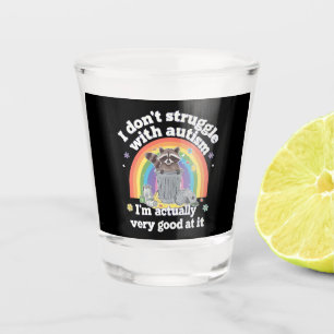 Verre A Shot Je n'ai pas de mal avec l'autisme Autiste Drôle de