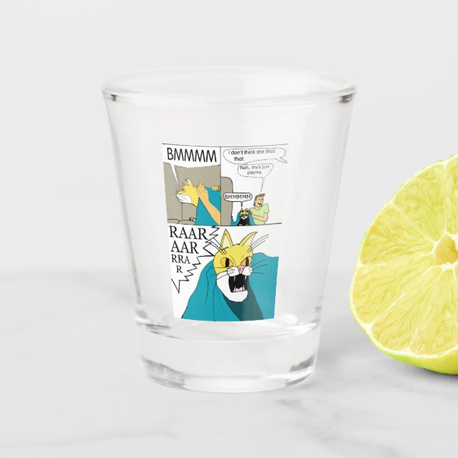 Verre A Shot Je ne pense pas qu'elle aime ça (Devant)