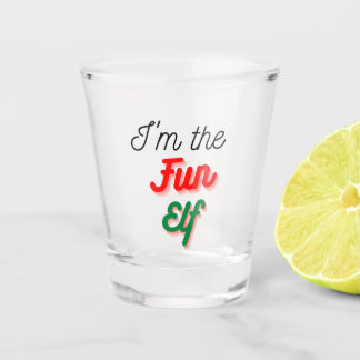 Verre A Shot Je suis l'Elfe Amusant | Funny Joke Christmas