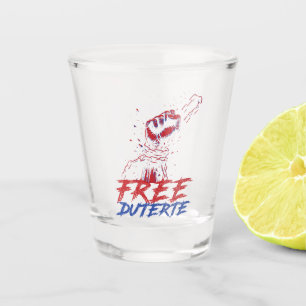 Verre A Shot Je Suis Pour Duterte Free DU30 Free Duterte
