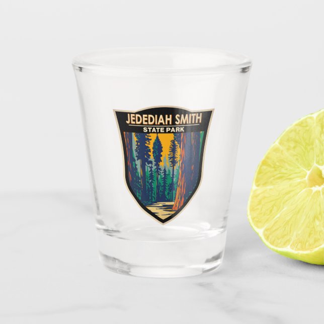 Verre A Shot Jedediah Smith Redwoods State Park Californie (Devant)