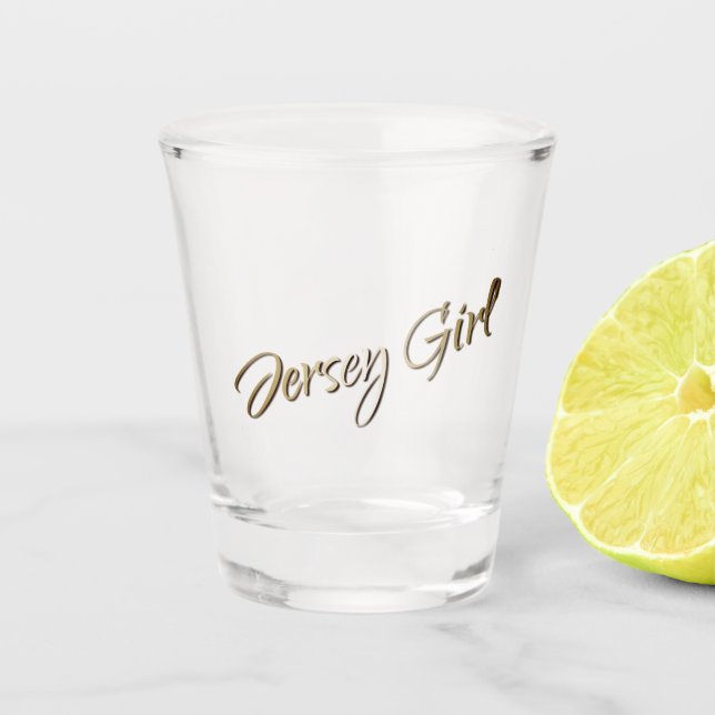 Verre A Shot Jersey Girl (Devant)