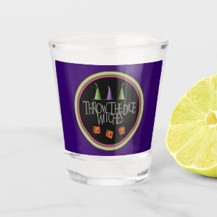 Verre A Shot Jetez la partie de Halloween Bunco de sorcières d