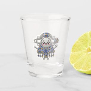 Verre A Shot Joli Kawaii Amazigh Fibula Tizerzai Autocollant - 
