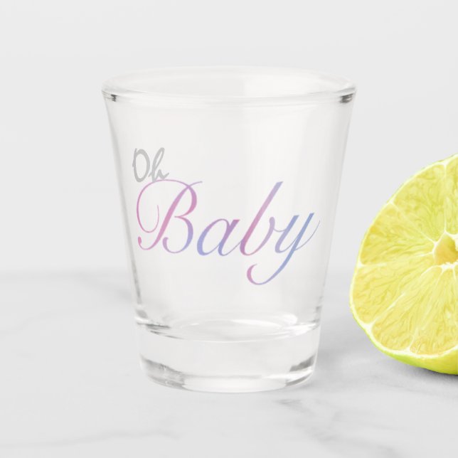 Verre A Shot Joli Pastel Oh Baby (Devant)