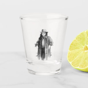 Verre A Shot Jolie fille de vache