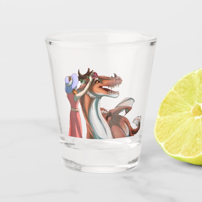 Verre A Shot Jours paisibles (Devant)