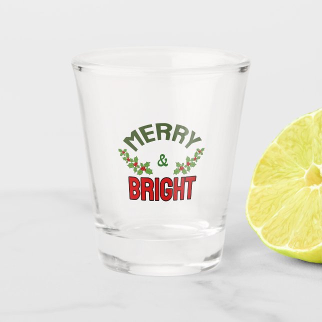 Verre A Shot Joyeux et lumineux (Devant)