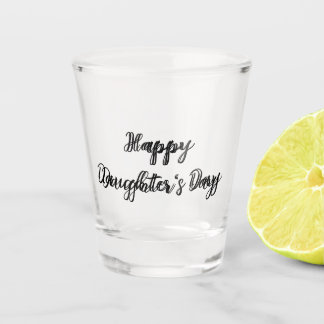 Verre A Shot Joyeux jour de filles si.ple minimum ajouter le no