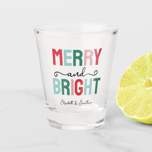 Verre A Shot Joyeux Noël (Devant)