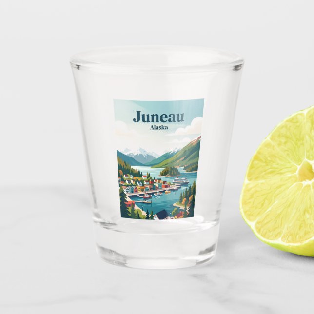 Verre A Shot Juneau Alaska (Devant)