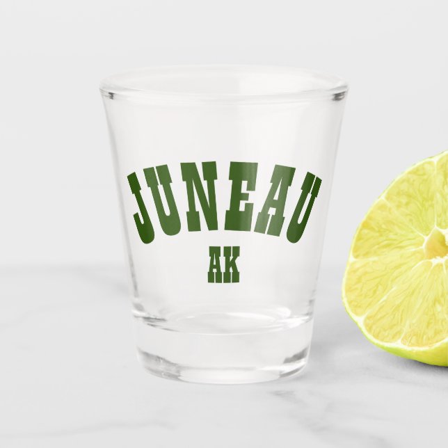Verre A Shot Juneau (Alaska) (Devant)