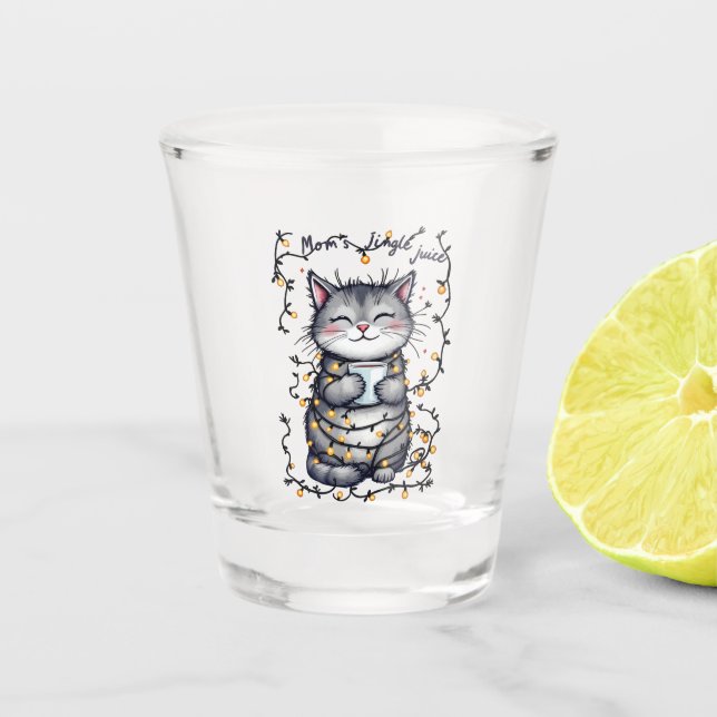 Verre A Shot Jus de cloche de maman  (Devant)