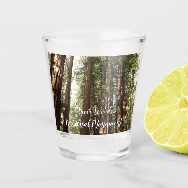 Verre A Shot Jusqu'à Redwoods II au monument national de Muir W (Devant)