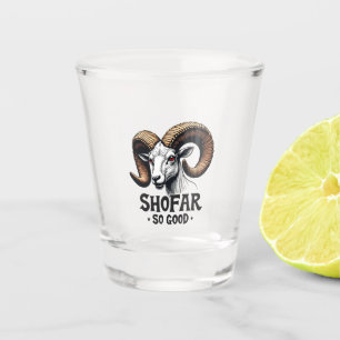 Verre A Shot Jusqu'à si bonne chèvre juive Hanoukka Lovers
