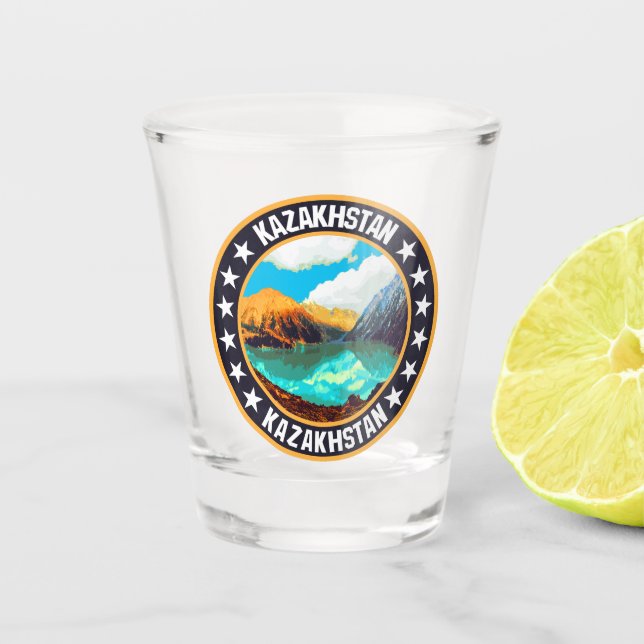 Verre A Shot Kazakhstan (Devant)