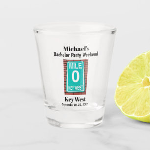 Verre A Shot Key West Bachelor Party Guys Week-end Voyage