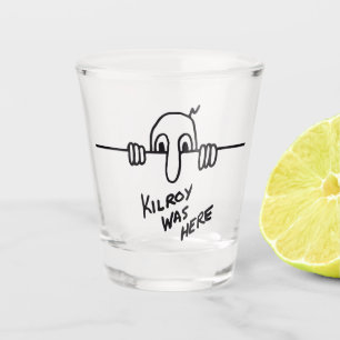 Verre A Shot Kilroy Était Là.