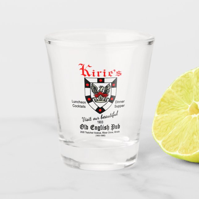 Verre A Shot Kirie's Restaurant, River Grove, IL (Devant)