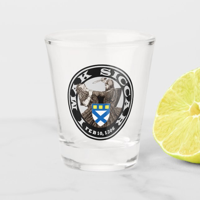 Verre A Shot Kirkpatrick et son sang froid (Devant)