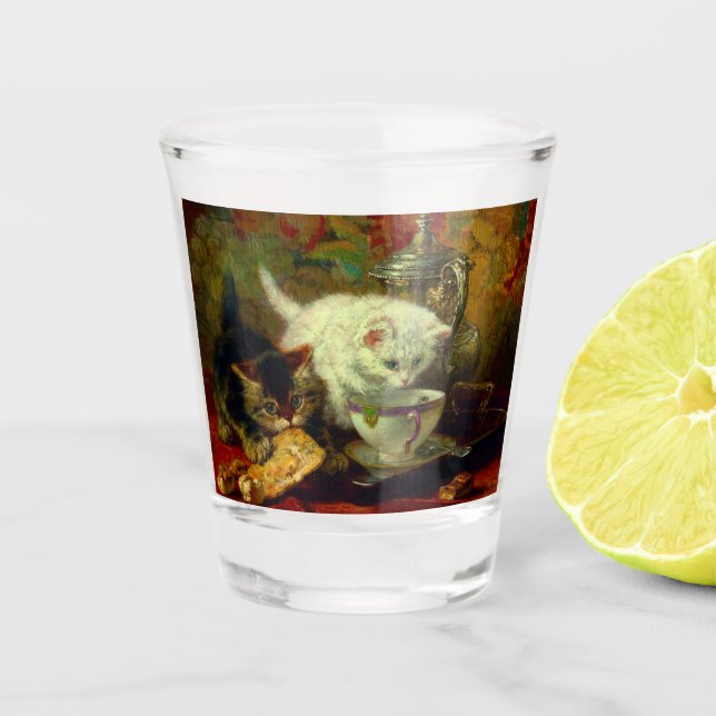 Verre A Shot Kittens Tea Party (Devant)