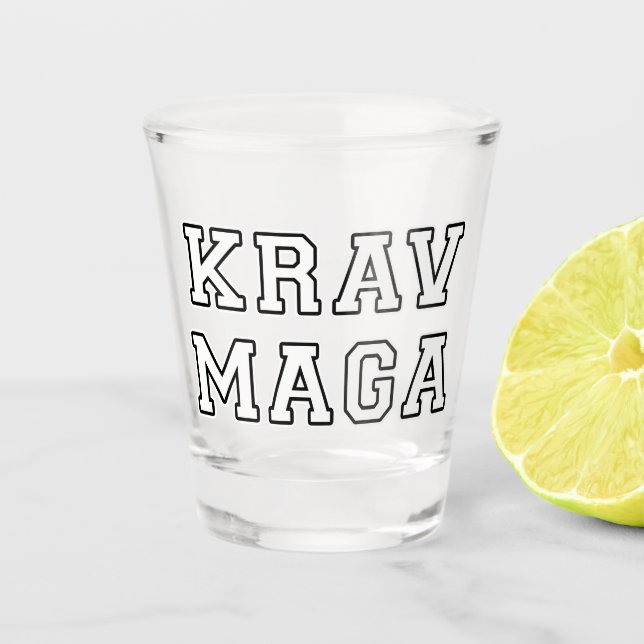 Verre A Shot Krav Maga (Devant)
