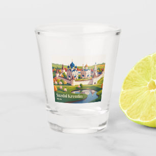 Verre A Shot Kremlin de Souzdal Russie