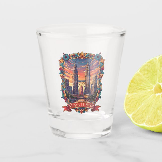 Verre A Shot Kuala Lumpur (Devant)
