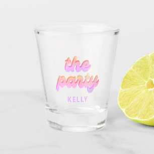 Verre A Shot La Bachelorette Rétro "La Fête" privilégie Le Verr