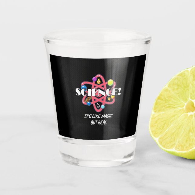 Verre A Shot La Chimie De L'Enseignant La Science Est Comme La  (Devant)