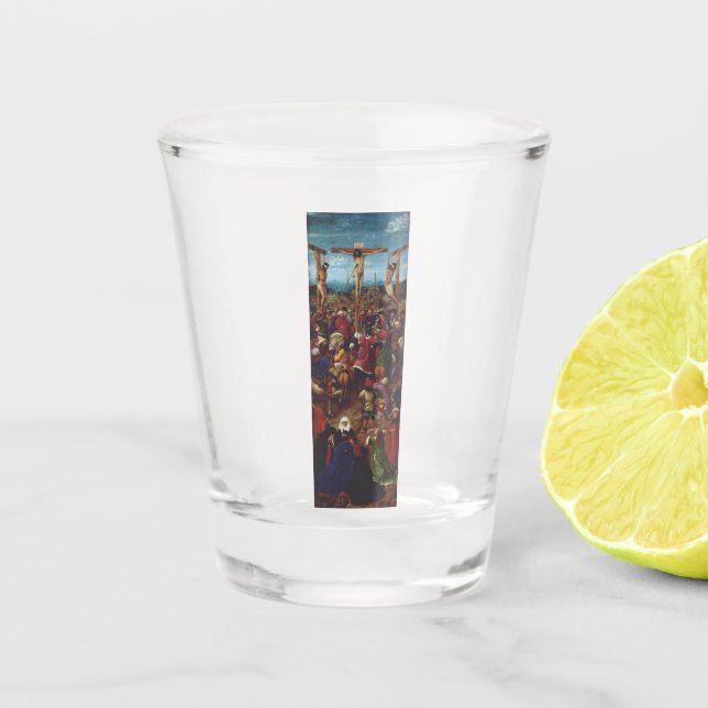 Verre A Shot La Crucifixion de Van Eyck (Devant)