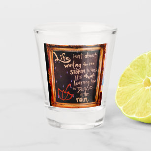 Verre A Shot La danse sous la pluie, la vie cite des expression