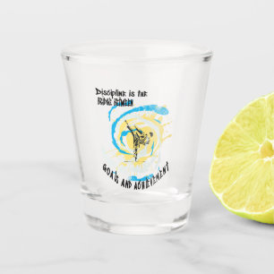 Verre A Shot La discipline est le pont entre les buts de l'art