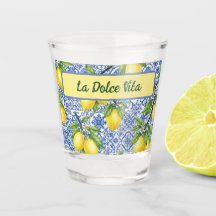 La Dolce Vita Citron Sicilien, Carreau de Maioliqu
