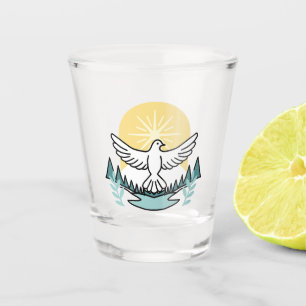 Verre A Shot La force spirituelle en Dieu - L'épanouissement de