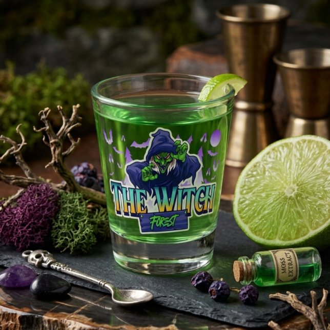 Verre A Shot La Forêt de la Sorcière (Créateur téléchargé)