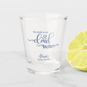 Verre A Shot La mariée est sur Cloud 9